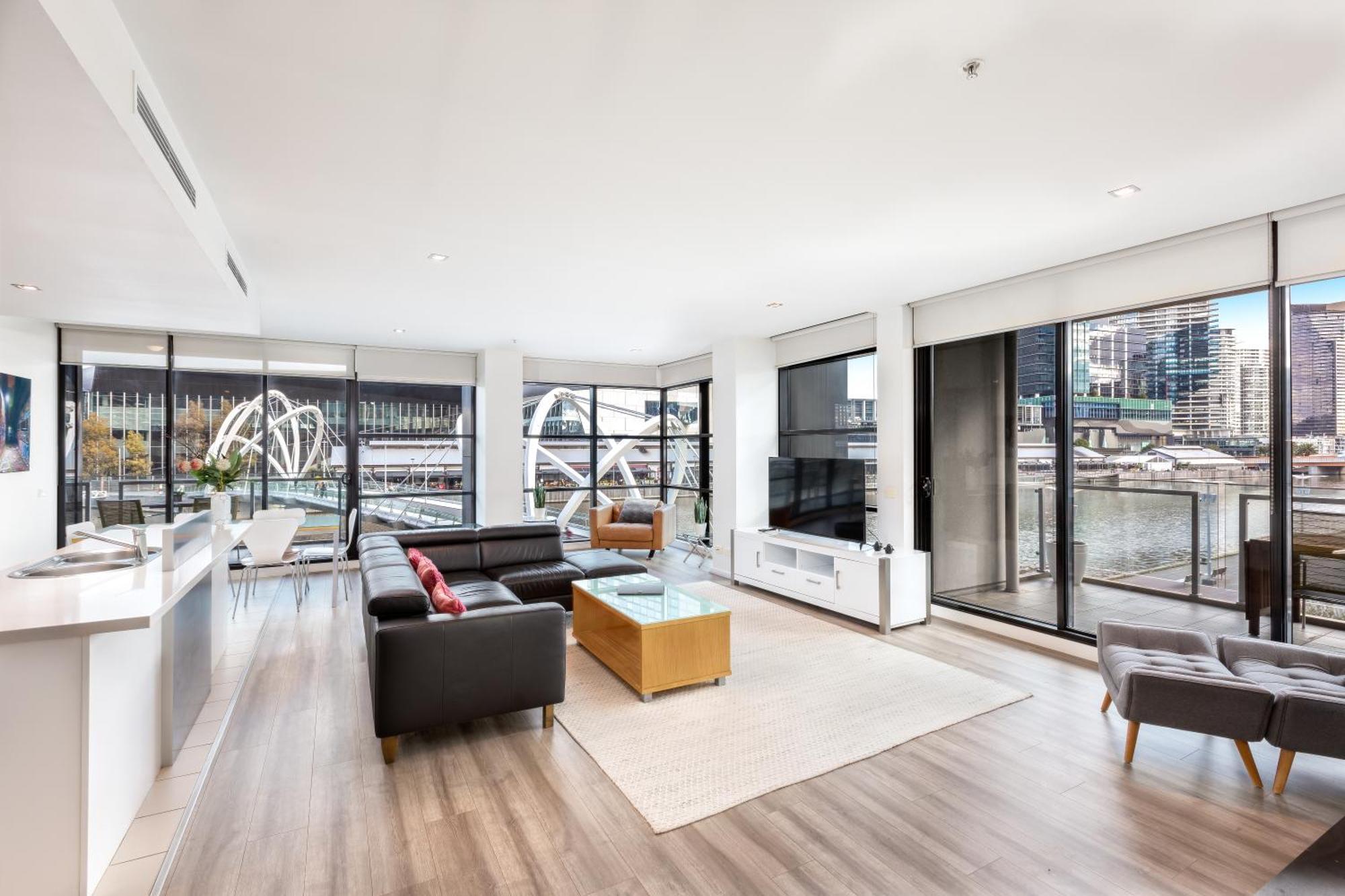 Waterfront Melbourne Apartments Exteriör bild